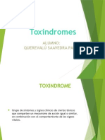 Toxindromes: Principales Síndromes por Intoxicación