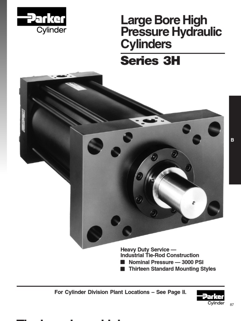 Large Bore High Pressure Hydraulic Cylinders Series Manufactured Goods Machines