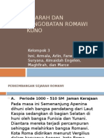 Sejarah Dan Pengobatan Romawi Kuno