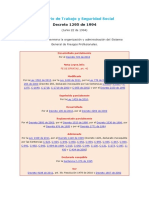 Decreto1295de1994 Vs Ley 1562 PDF