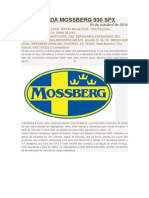Espingarda Mossberg 930 SPX testada para uso policial