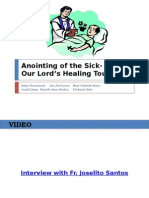 Sacrament of Healing: Anointing of The Sick