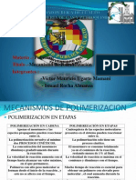 Mecanismos de Polimerizacion Tema 22