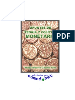 Teoria y Politica Monetaria