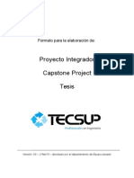 Estructura de Proyectos - Equipo Pesado 2014 -I