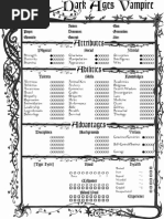 Revised Blood Potency Table for VTM | PDF | Vampires | Tabletop Games