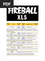 Fireball XL5 Episode List