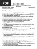 Rogers, Lisa - Professional Resume