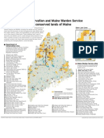 Department of Conservation and Maine Warden Service Field Facilities and The Conserved Lands of Maine