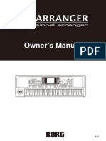 Korg MicroArranger Owners Manual