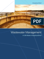 UN-Water Analytical Brief Wastewater Management
