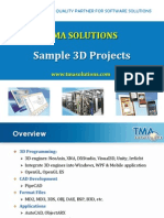 Sample 3D Projects - TMA Solutions