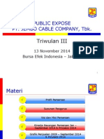 Materi Public Expose JECC - 13 November 2014