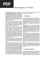 Houthi Insurgency in Yemen