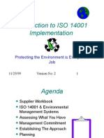 Introduction To ISO 14001 Implementation: Protecting The Environment Is Everyone's Job