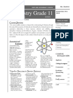 FEES SCH3U Course Outline