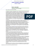 Akiko Santos, Ciência Pós-Moderna e Educação