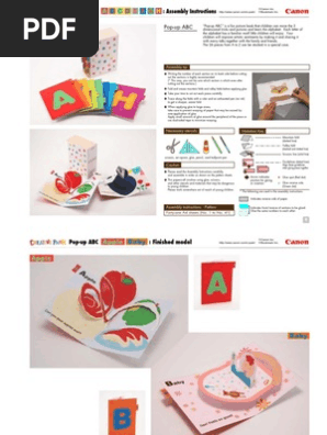 Pop-up ABC
