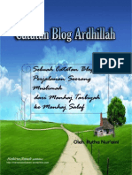 Catatan Blog Ardhillah