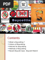 How Marketers Respond To Boycott