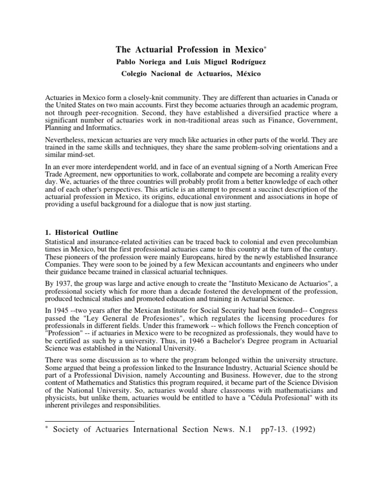 Actuarial science research papers picture