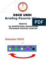 Briefing Peserta Ujian OSCE-UKDI