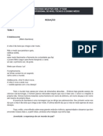 Tema de Redação Da Prova Do Cefet-Rj (2006)