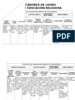 Criterio de Evaluacion