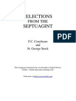 Selections From The Septuagint