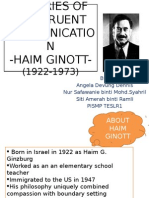 HAIM GINOTT Presentation