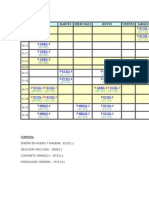 Horario 2014 II