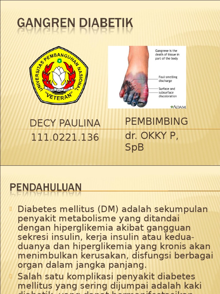 Gangren Diabetik