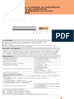 Diametre cabluri Cupru Halogen Free