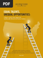 Equal Talents, Unequal Opportunities