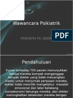 Wawancara Psikiatrik