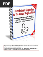 Strategie Per Evitare La Sospensione Dell Account AdWords
