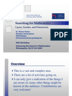 Searching For Mathematics