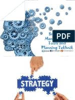 Strategic Management, Tools and Planning Tekhnik