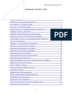 Manual Microsoft Project 2007 Spanish