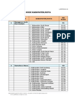 Lamp 40 Kode Lokasi Kir Kib Kabupaten Kota by - Efullama PDF