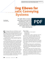 Selecting Elbows For Pneumatic Conveying Systems