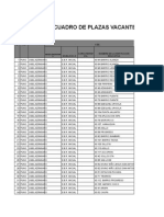 Plazas de Auxiliares 2015