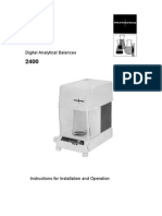 Digital Analitic Balance-2400 Series