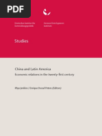 China & Latin America Economic Relations in the Twenty-first Century