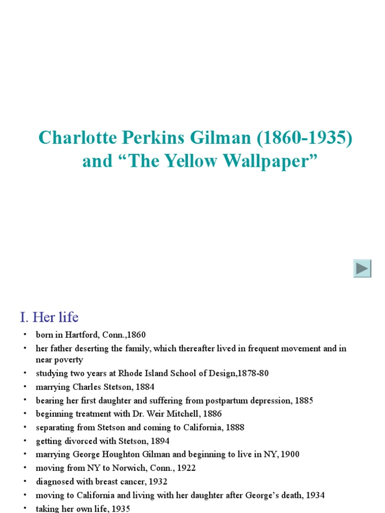 The Yellow Wallpaper Deconstructive Criticism PDF The Yellow