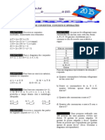 Exercícios Conjuntos - Matemática 1º Ano Em