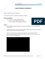 5.2.1.5 Lab - Install Windows 7