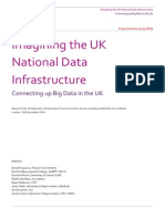 Imagining the UK National Data Infrastructure - Recommendations