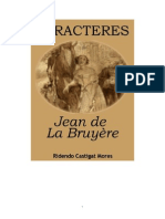 BRUYÈRE, Jean de La. Caracteres