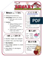 Chalfant's February 23 Kindergarten Newsletter